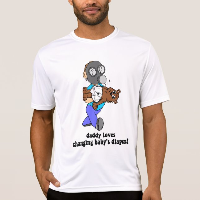 Lustiger neuer Vati T-Shirt (Vorderseite)