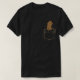 Lustiger niedlicher Seeotter in einem T-Shirt (Design vorne)