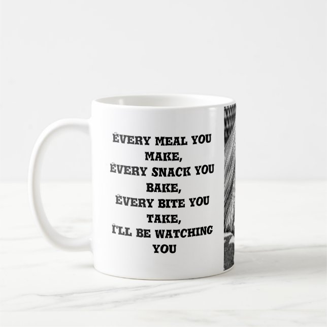 Lustiger niedlicher Yorkshire-Terrier-Hund Kaffeetasse (Links)