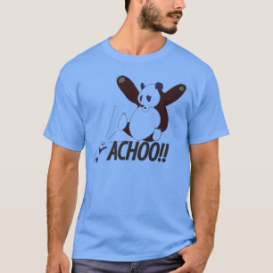 Lustiger niesender Panda T-Shirt