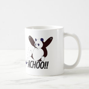 Lustiger niesender Panda Tasse