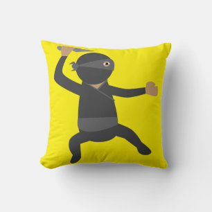 Lustiger Ninja Kissen