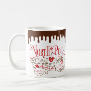 Lustiger Nordpol Heiße Schokolade Weihnachten Kaffeetasse