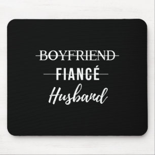 Lustiger Nur Freund Verlobter Ehemann Hochzeit Brä Mousepad