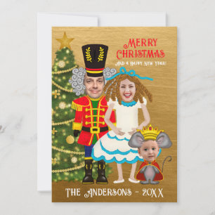 Lustiger Nussknacker Clara Mäusekönig Weihnachten