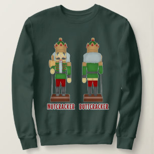 Lustiger Nussknacker-WeihnachtsSpaß-hässliche Sweatshirt
