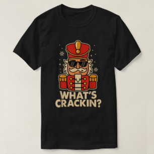 Lustiger Nussknacker What's Crackin' Kunst T-Shirt
