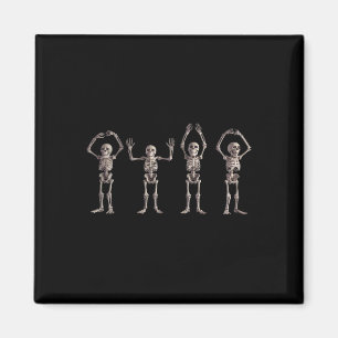 Lustiger O-h-i-o State Skelett Liebhaber Ohio Hall Magnet