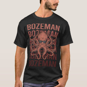 Lustiger Oktopus Bozeman T-Shirt