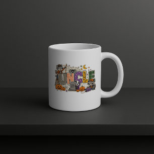 Lustiger Onkel Buchstabenblock Kaffeetasse
