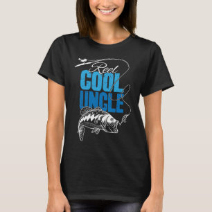 Lustiger Onkel mit Angelwitz T-Shirt