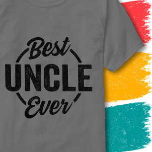 Lustiger Onkel Retro Vintage Zitat Bester Onkel Al T-Shirt