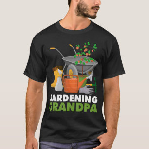 Lustiger Opa Gemüsegärtner Garten T-Shirt
