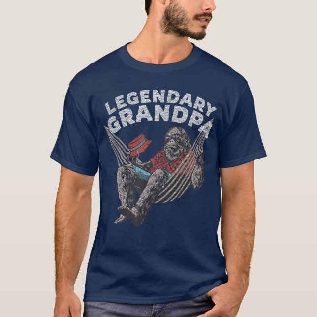 Lustiger Opa Legendäre Ausspruch Freund T-Shirt (Vorderseite)