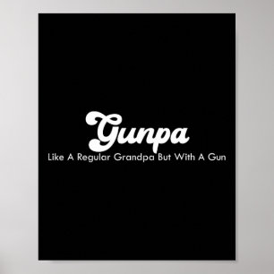 Lustiger Opa-Zitat konservativer Republikaner  Poster