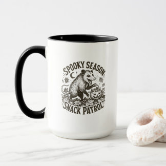 Lustiger Opossum Grusel-Saison-Snack-Patrouille-Ta Tasse