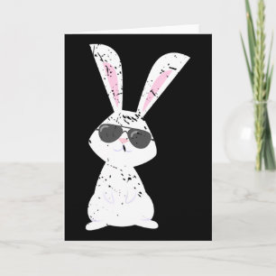 Lustiger Osterhase Tiergeschenk Hase  Karte