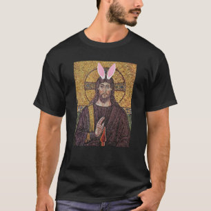 Lustiger Osterhasen-Jesus-T - Shirt