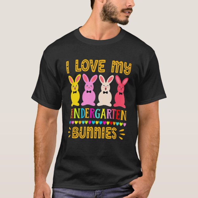 Lustiger Ostertag Lehrer Tee Ich liebe meinen Kind (Vorderseite)