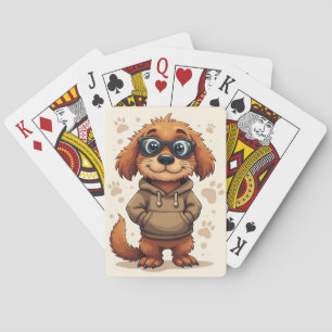 Lustiger Otterhound Kawaii Hund Spielkarten