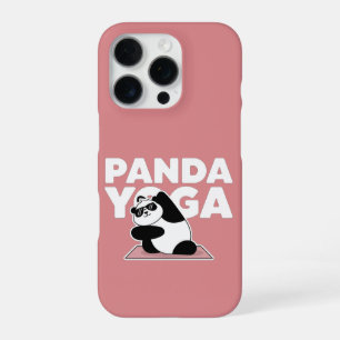 lustiger Panda-Yoga iPhone 16 Pro Hülle