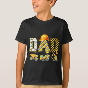 Lustiger Papa Bagger Kinder Passende Fam T-Shirt