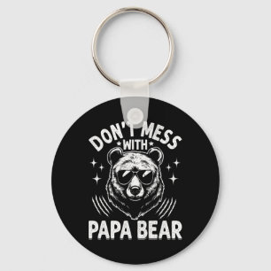 Lustiger Papa Bär Fass mich nicht an Papa Bär Lust Schlüsselanhänger