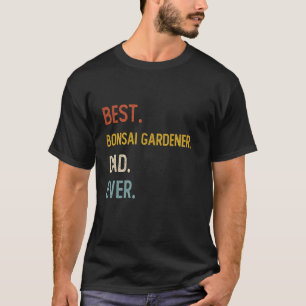 Lustiger Papa Bester Bonsai-Gärtner Papa Aller Jea T-Shirt