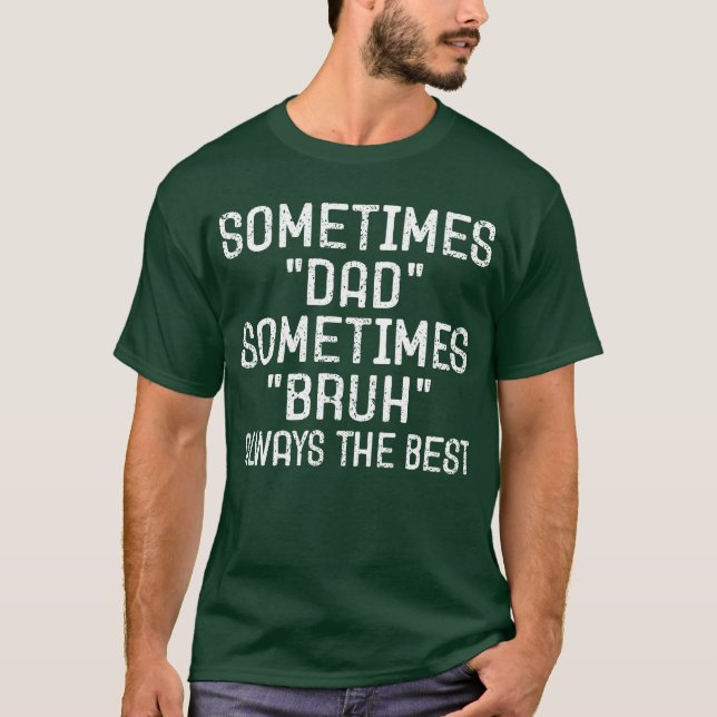Lustiger Papa-Spruch T-Shirt (Vorderseite)