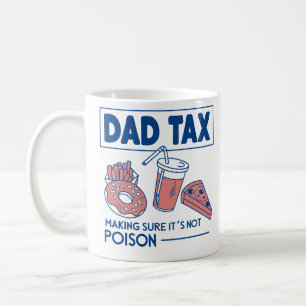 Lustiger Papa-Steuer-Becher – Vatertag Kaffeetasse