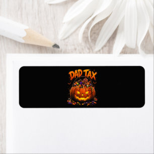 Lustiger Papa-Steuer Halloween-Kürbis