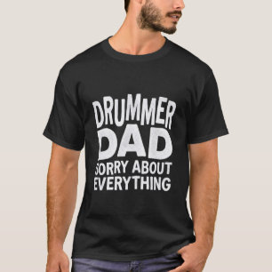 Lustiger Papa Vintage Papa Rock Metal Trommeln Sor T-Shirt
