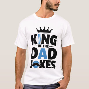 Lustiger Papa-Witz-König-Wortkunst T-Shirt