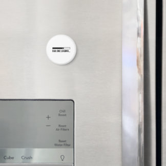 Lustiger Papa-Witz Ladefortschrittsbalken Vatertag Magnet