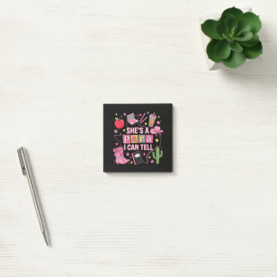 Lustiger Paraprofessioneller - Sie ist ein Para, d Post-it Klebezettel