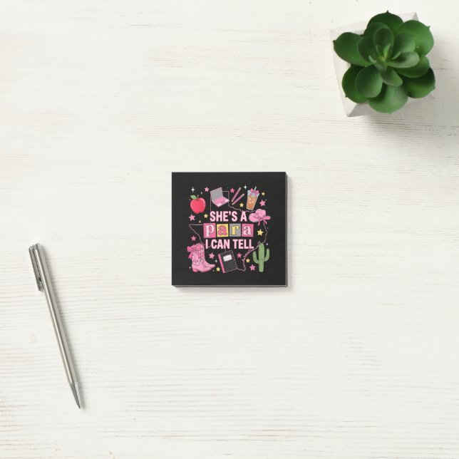 Lustiger Paraprofessioneller - Sie ist ein Para, d Post-it Klebezettel (Büro)