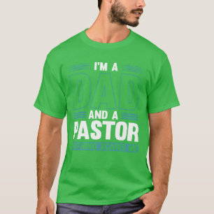 Lustiger Pastor-Vater, religiöser Vater, Pastor-Fr T-Shirt