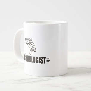 Lustiger Pelikan Jumbo-Tasse