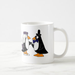 Lustiger Penguin-Braut-und Kaffeetasse