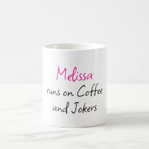 Lustiger personalisierter Name Kreativer Mahjong Kaffeetasse