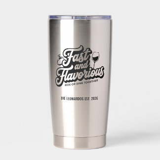 Lustiger personalisierter Tumbler Thermobecher