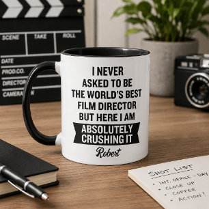 Lustiger persönlicher Filmregisseur Tasse
