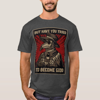 Lustiger Pestdoktor-Gamer Retro-Gaming-Meme-Gesche T-Shirt