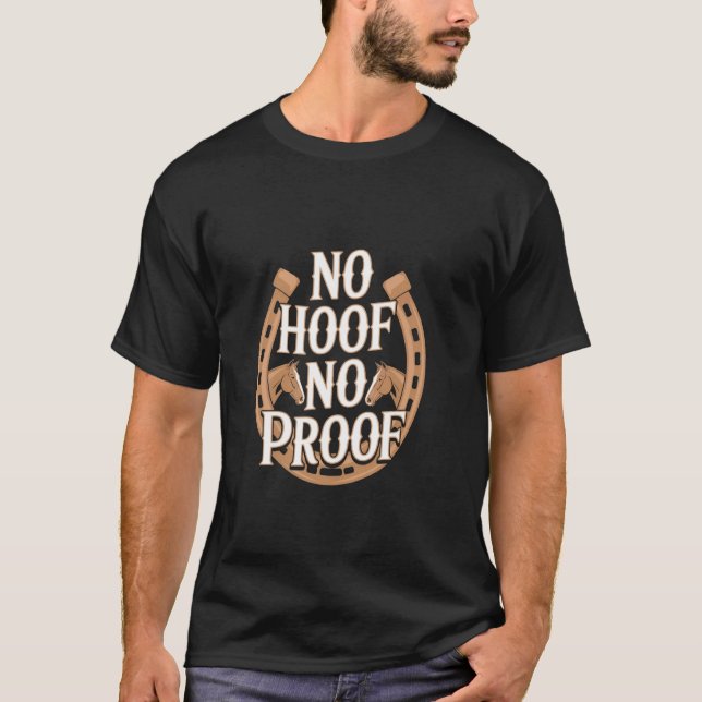 Lustiger Pferdetrainer T-Shirt (Vorderseite)