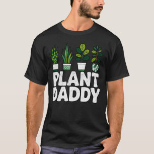 Lustiger Pflanzen-Vater Blumen Gartenliebhaber Bot T-Shirt