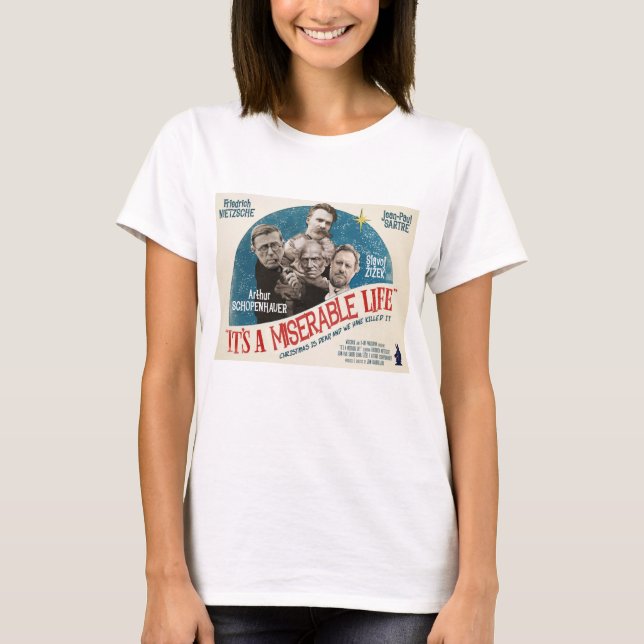 Lustiger Philosophieexistentialism-T - Shirt (Vorderseite)