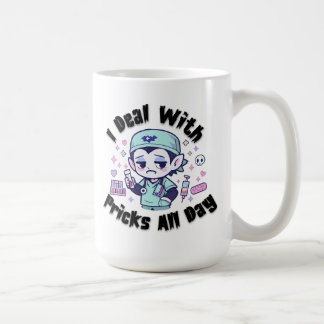 Lustiger Phlebotomist Kawaii Vampir Sarkastischer Kaffeetasse