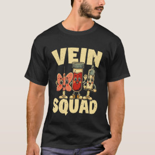 Lustiger Phlebotomist Venen-Trupp Phleb T-Shirt