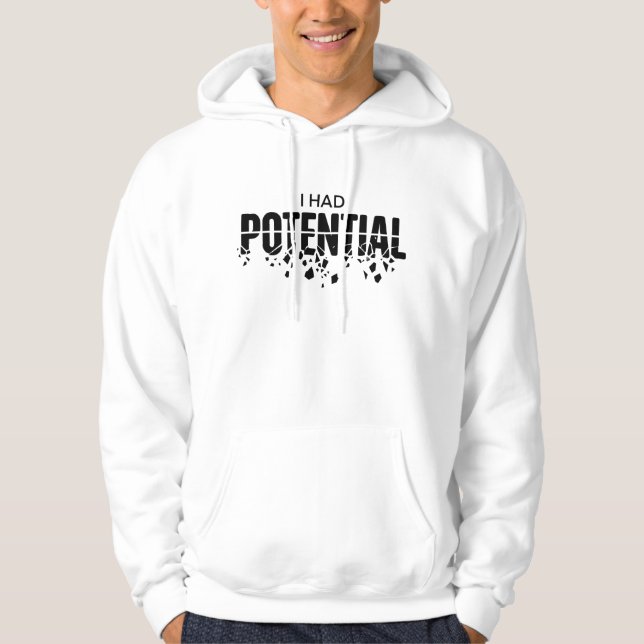 Lustiger Physiklehrer, ich hatte potenziellen Humo Hoodie (Vorderseite)
