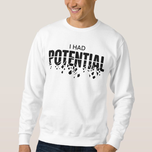 Lustiger Physiklehrer, ich hatte potenziellen Humo Sweatshirt (Vorderseite)